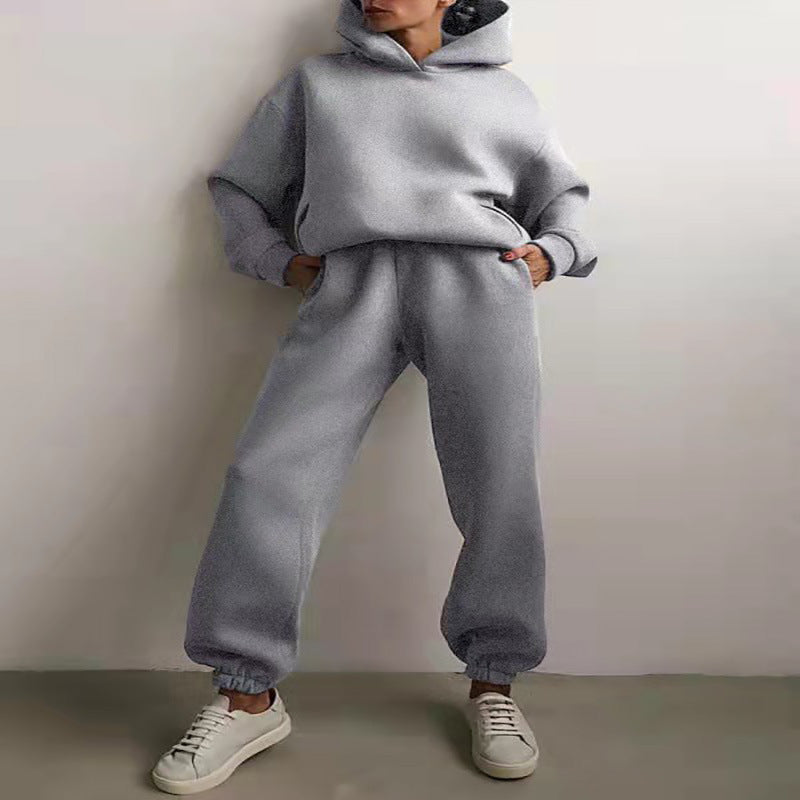 Casual Two-piece hoodie tracksuit