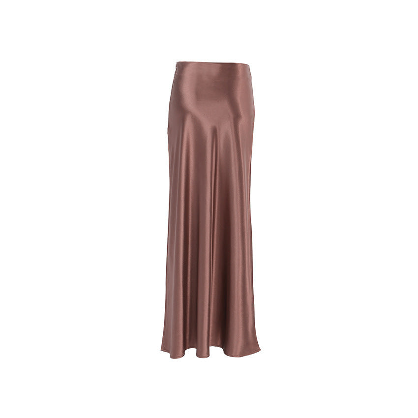 Retro Elegant Brown Dress