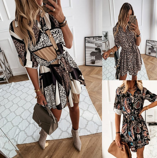 Casual Print Dresses